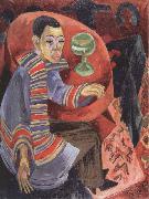 Ernst Ludwig Kirchner The Drinker oil painting